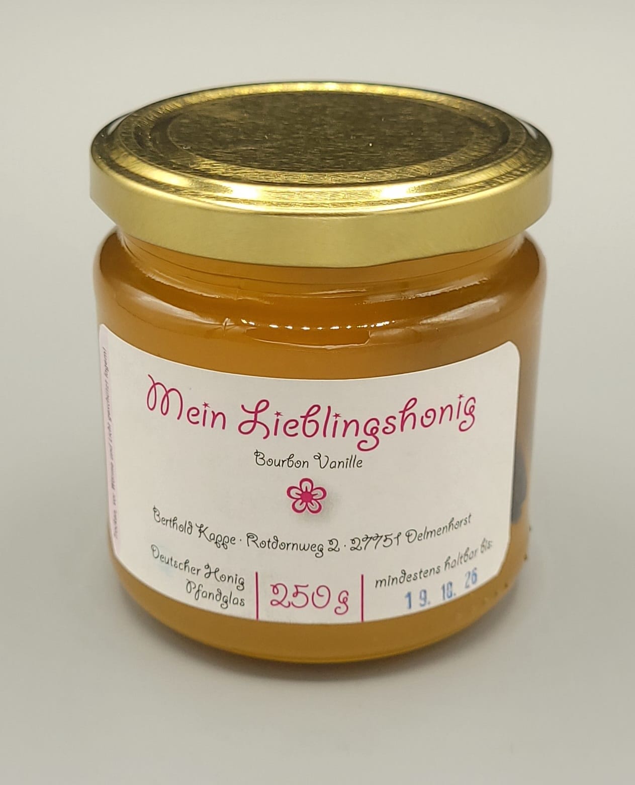 Lieblingshonig Bourbon Vanille